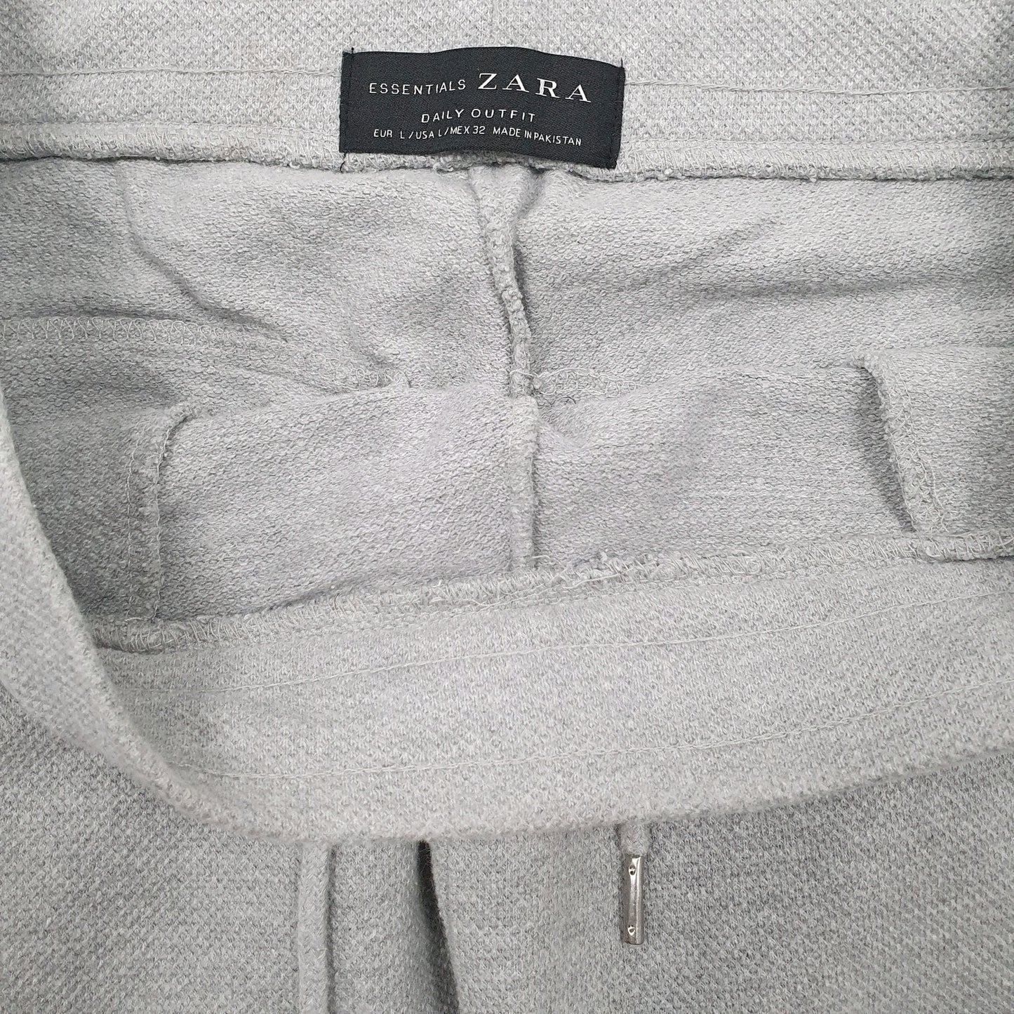 Mens Grey Zara  Jogger Trousers