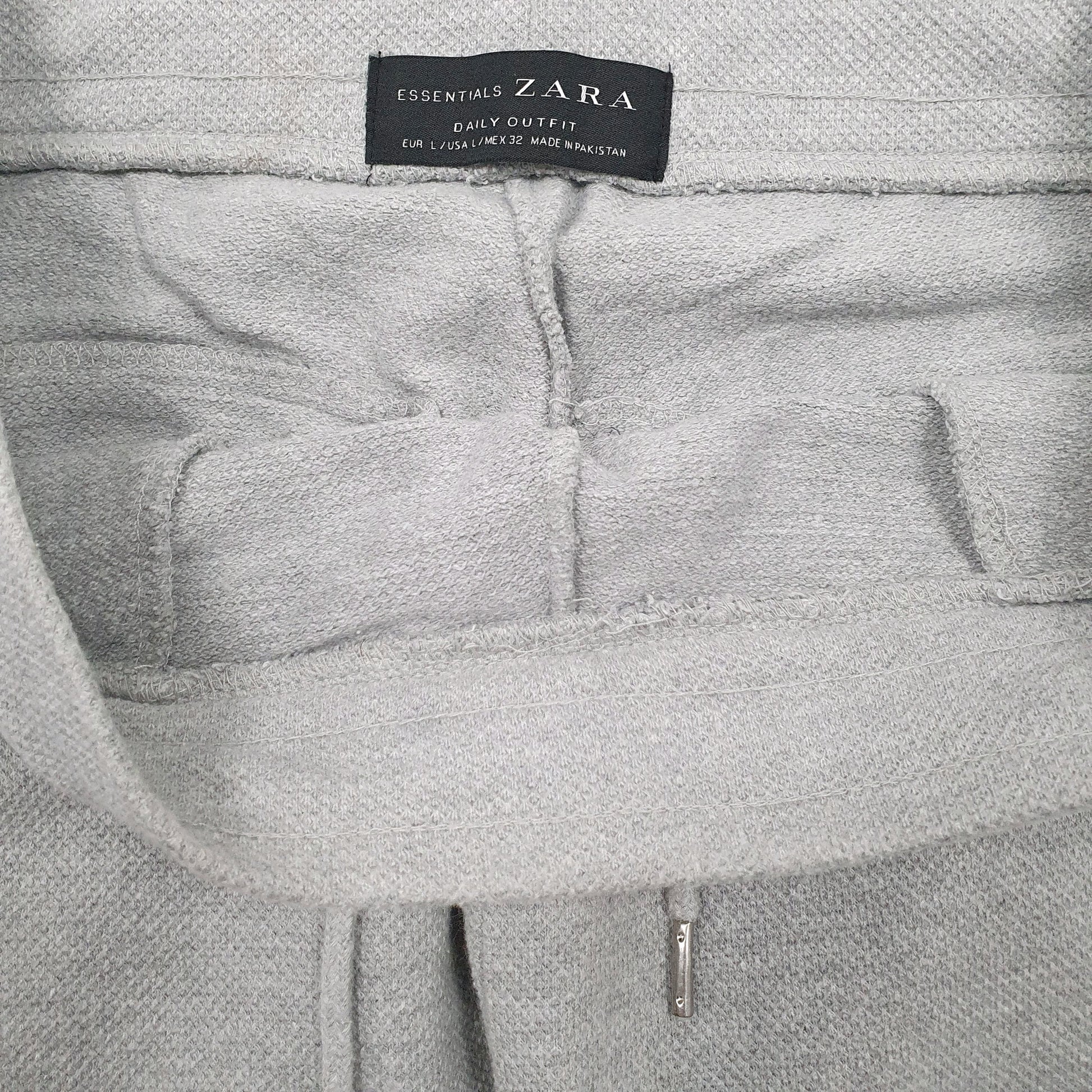 Mens Grey Zara  Jogger Trousers