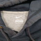 Mens Black Nike Big Swoosh Hoodie Jumper