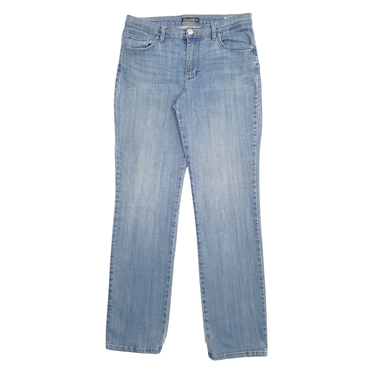 Womens Blue Lee High Rise Relaxed JeansW32 L32