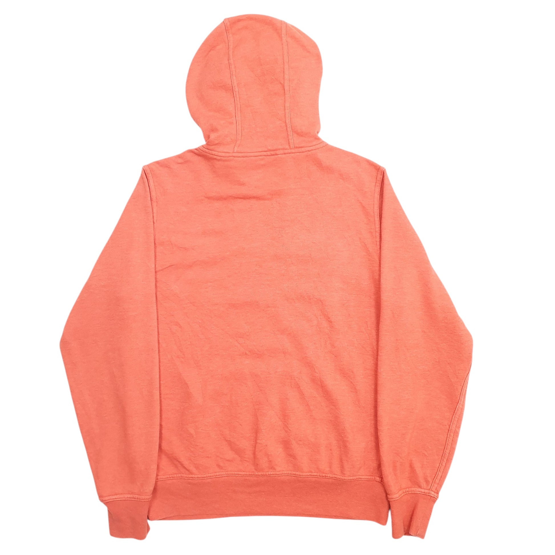 Mens Orange The North Face Spellout Hoodie Jumper