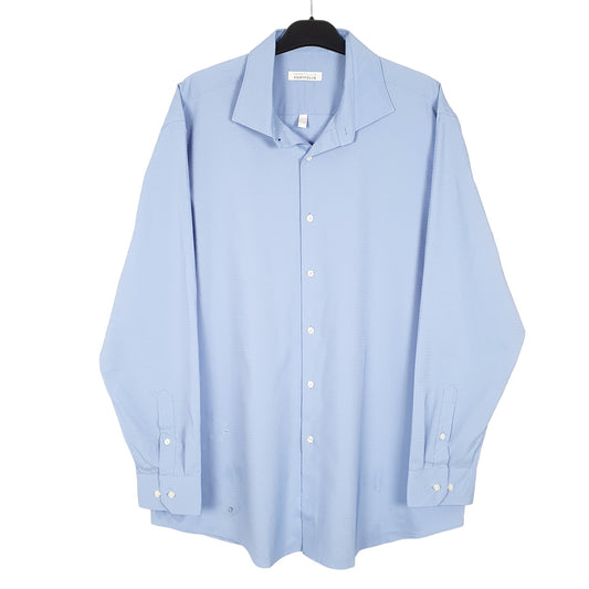 Mens Blue Perry Ellis  Long Sleeve Shirt