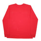 Mens Red Nike Spellout Long Sleeve T Shirt
