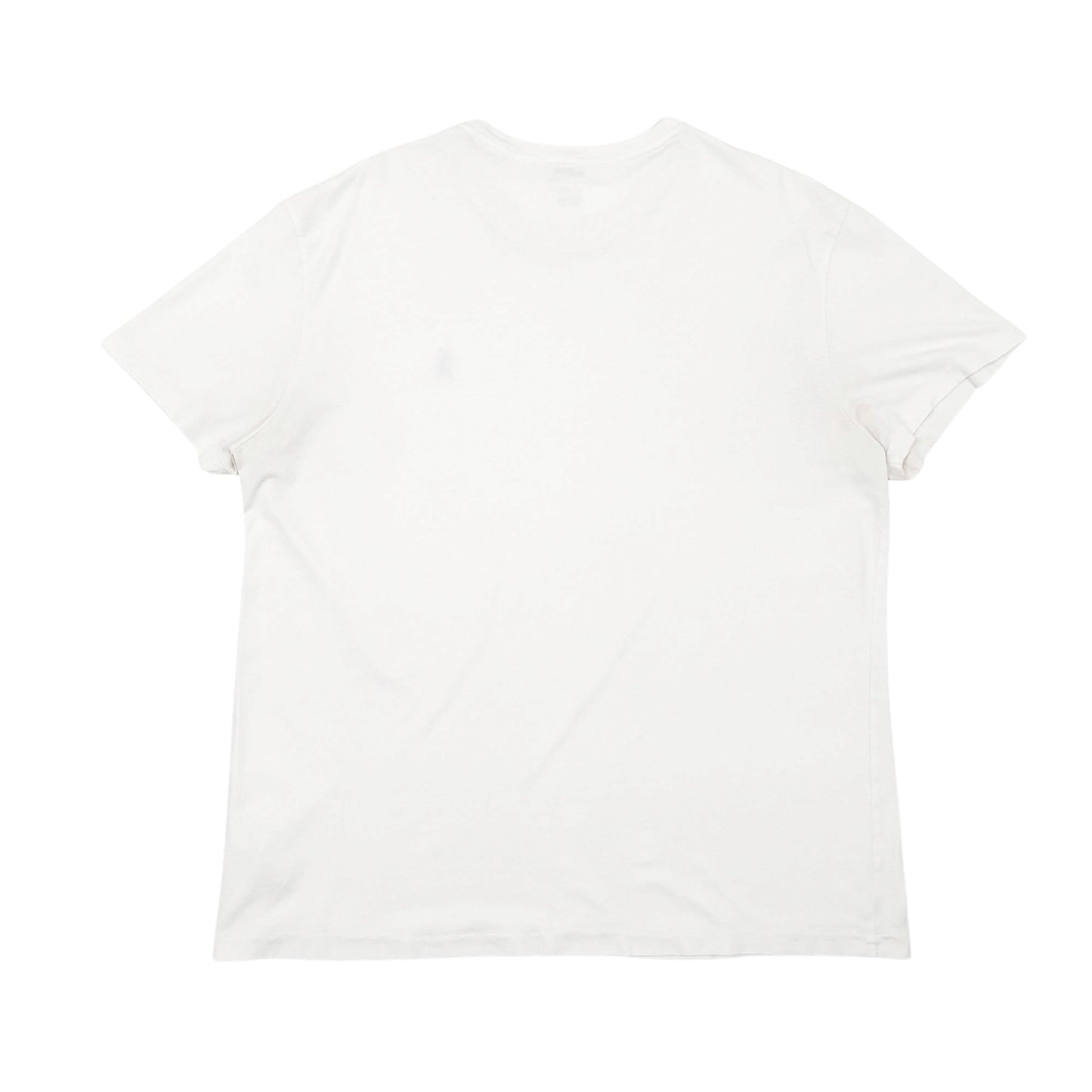 Mens White Polo Ralph Lauren Classic Fit Short Sleeve T Shirt