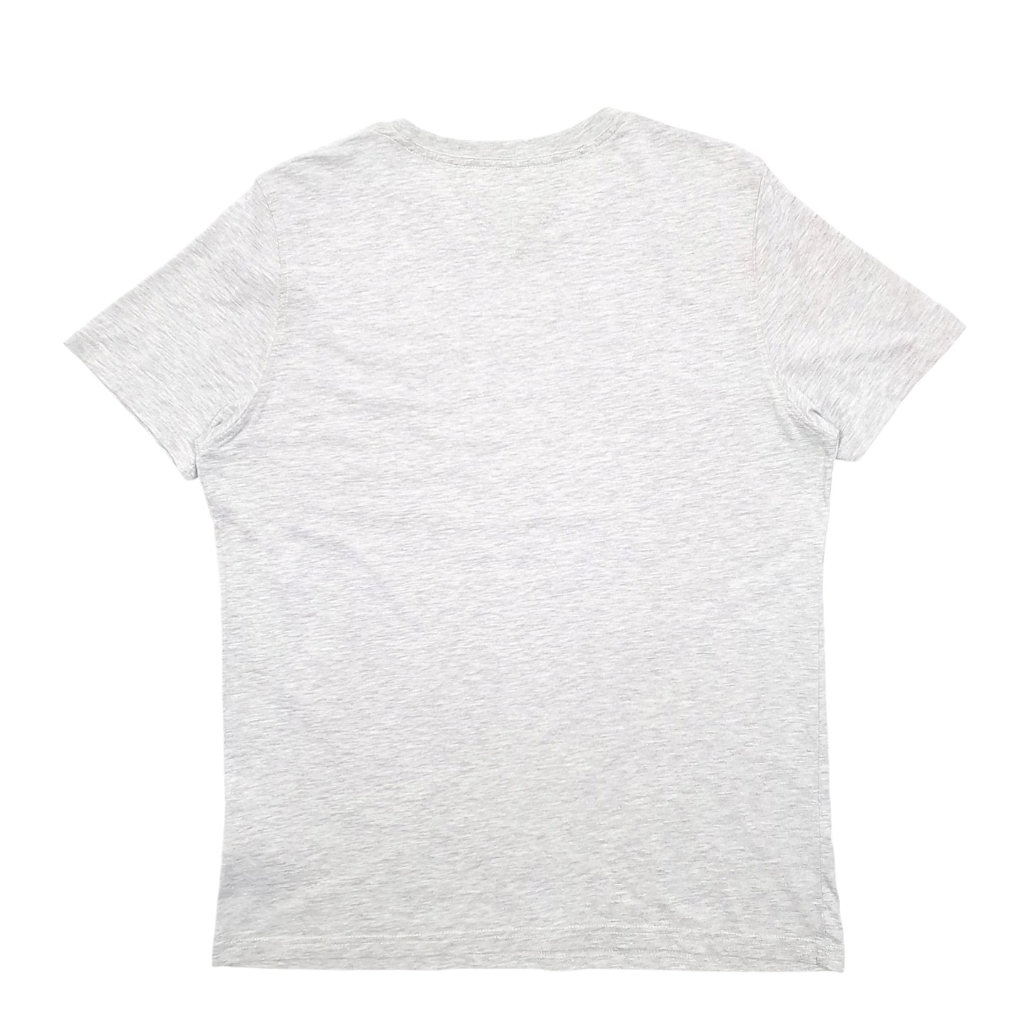 Mens Grey Tommy Hilfiger Spellout Denim Short Sleeve T Shirt