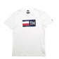 Womens White Tommy Hilfiger Spellout Short Sleeve T Shirt