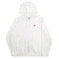 Mens White Nike  Hoodie Jumper