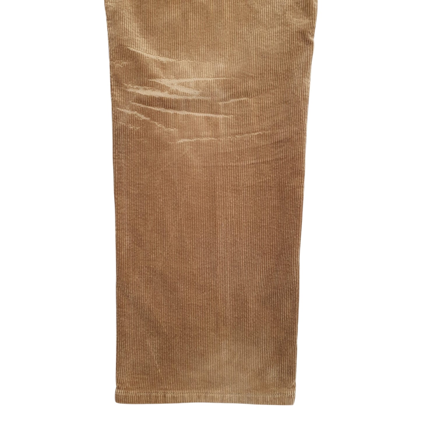 Mens Brown Wrangler Texas Stretch Corduroy Trousers