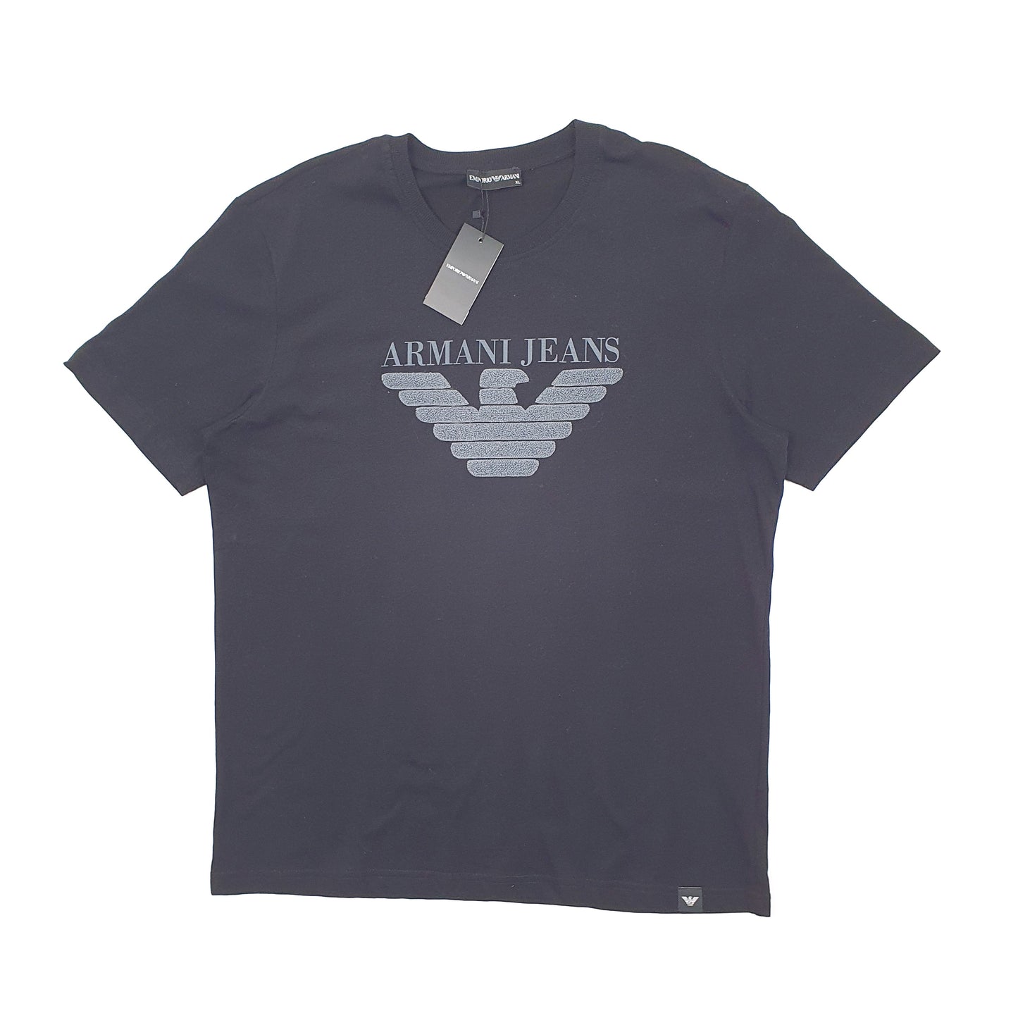 Mens Black Emporio Armani Jeans BNWT Short Sleeve T Shirt