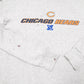 Mens Grey NFL Chicago Bears Football USA Spellout Crewneck Jumper