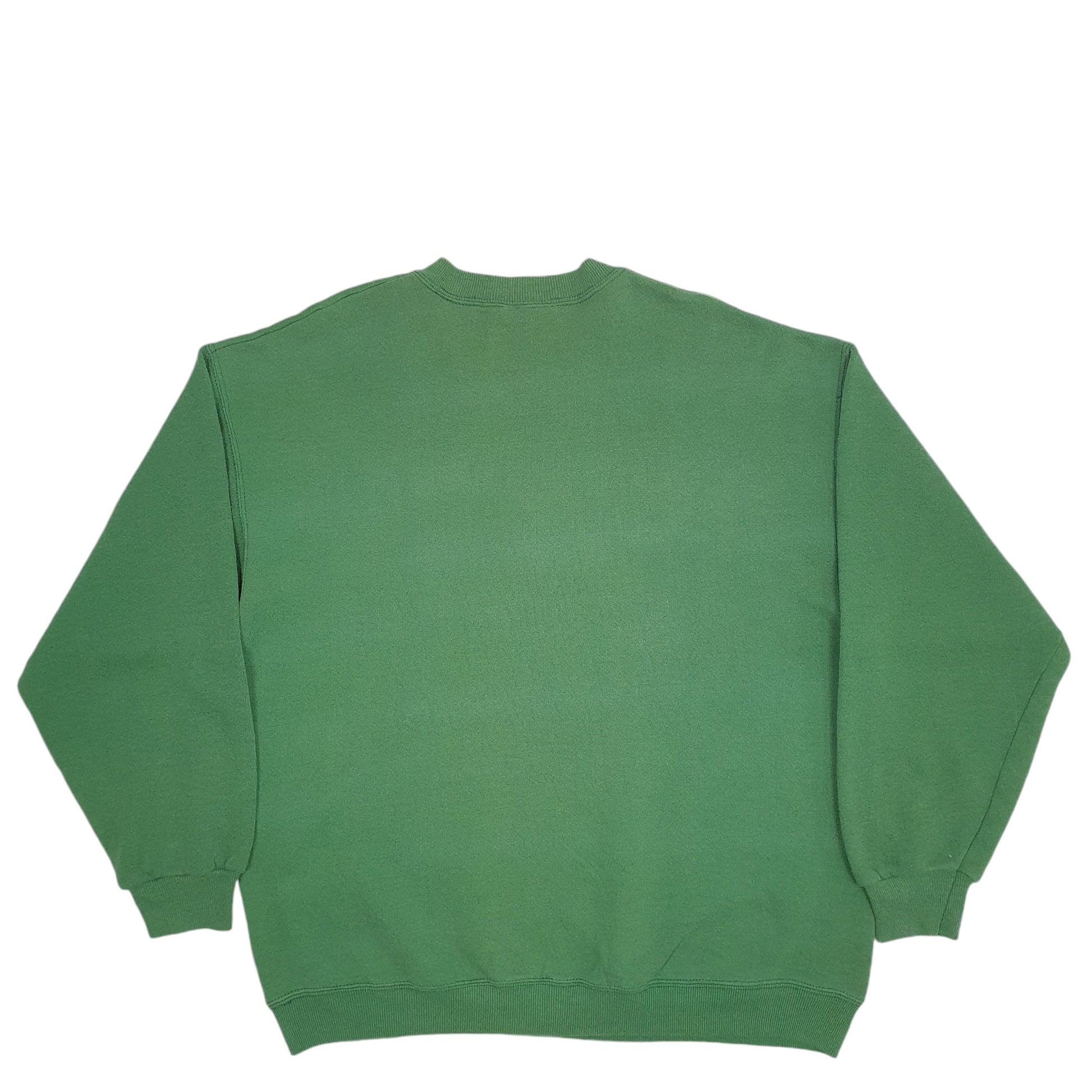 Mens Green Lee Green Bay Packers NFL Vintage 90's Made In USA Crewneck Jumper