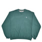 Mens Green Champion  Crewneck Jumper