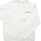 Mens White Champion  Hoodie Jumper