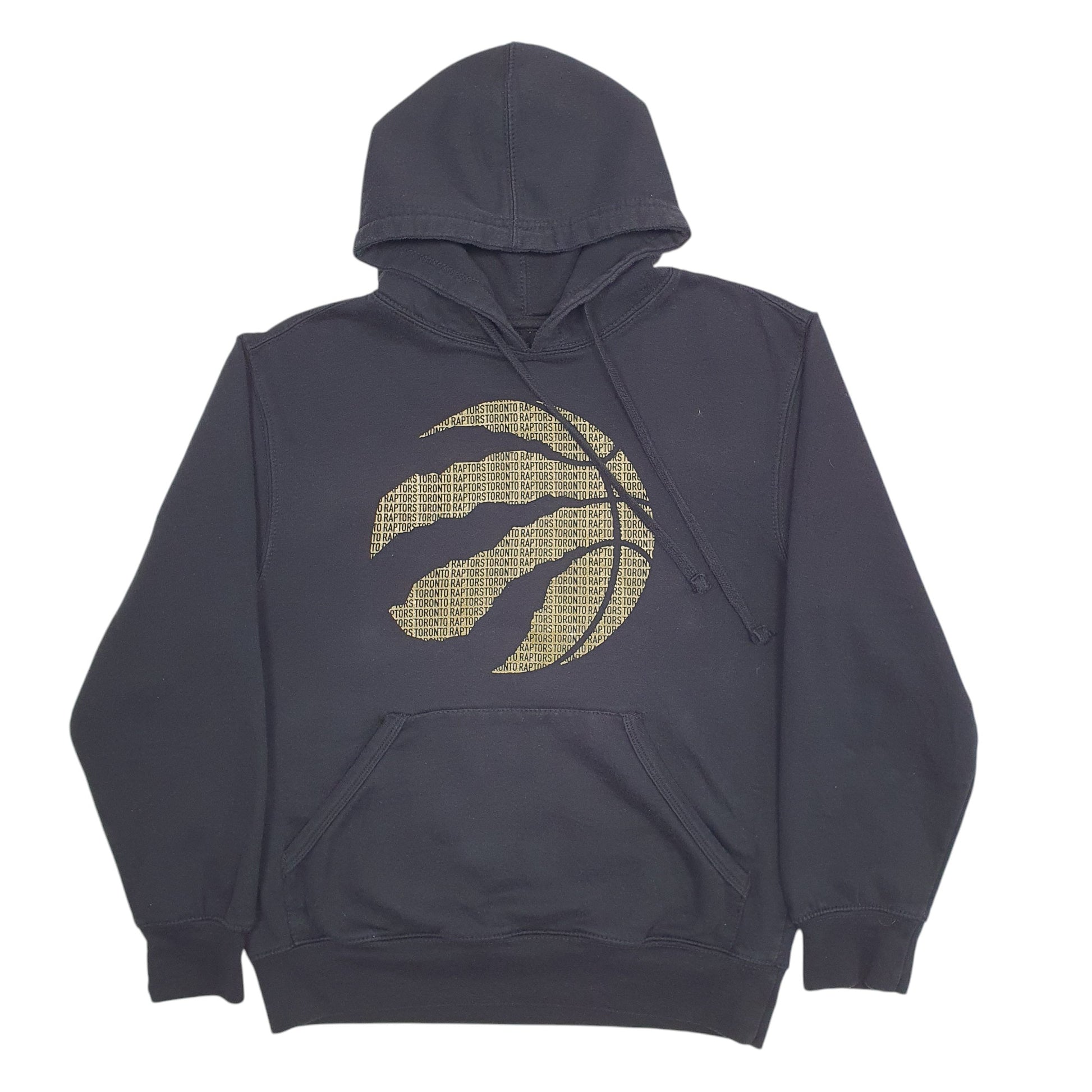 Mens Black NBA Toronto Raptors Basketball Hoodie Jumper