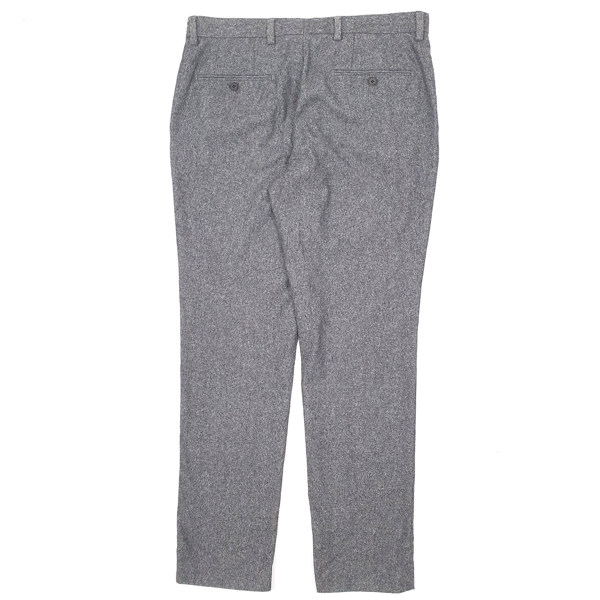 Mens Grey Next Speckled Formal Trousers