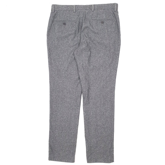 Mens Grey Next Speckled Formal Trousers