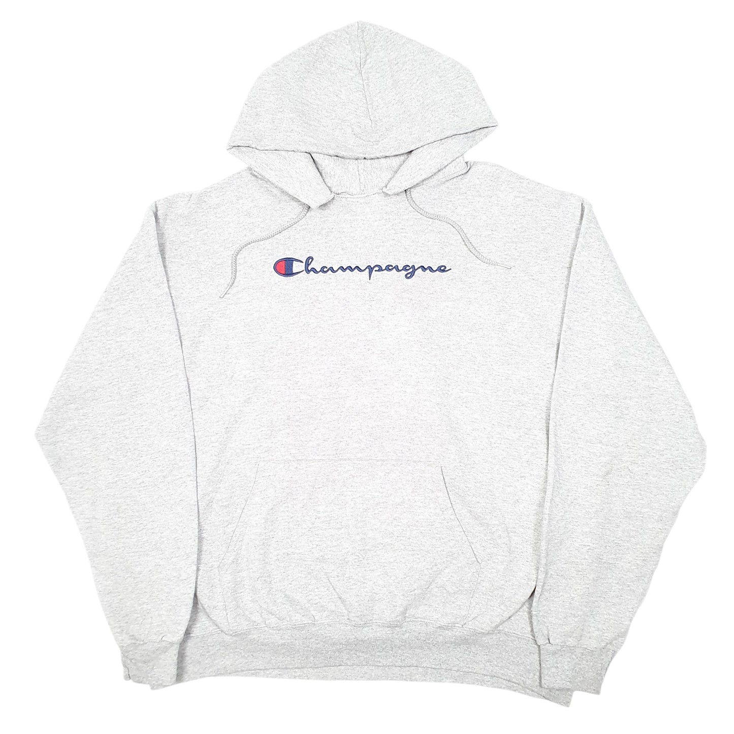 Mens Grey Champion Champagne Fizz Bubbly Hoodie Jumper