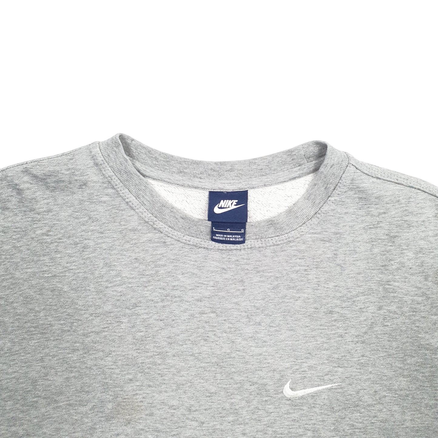 Mens Grey Nike  Crewneck Jumper