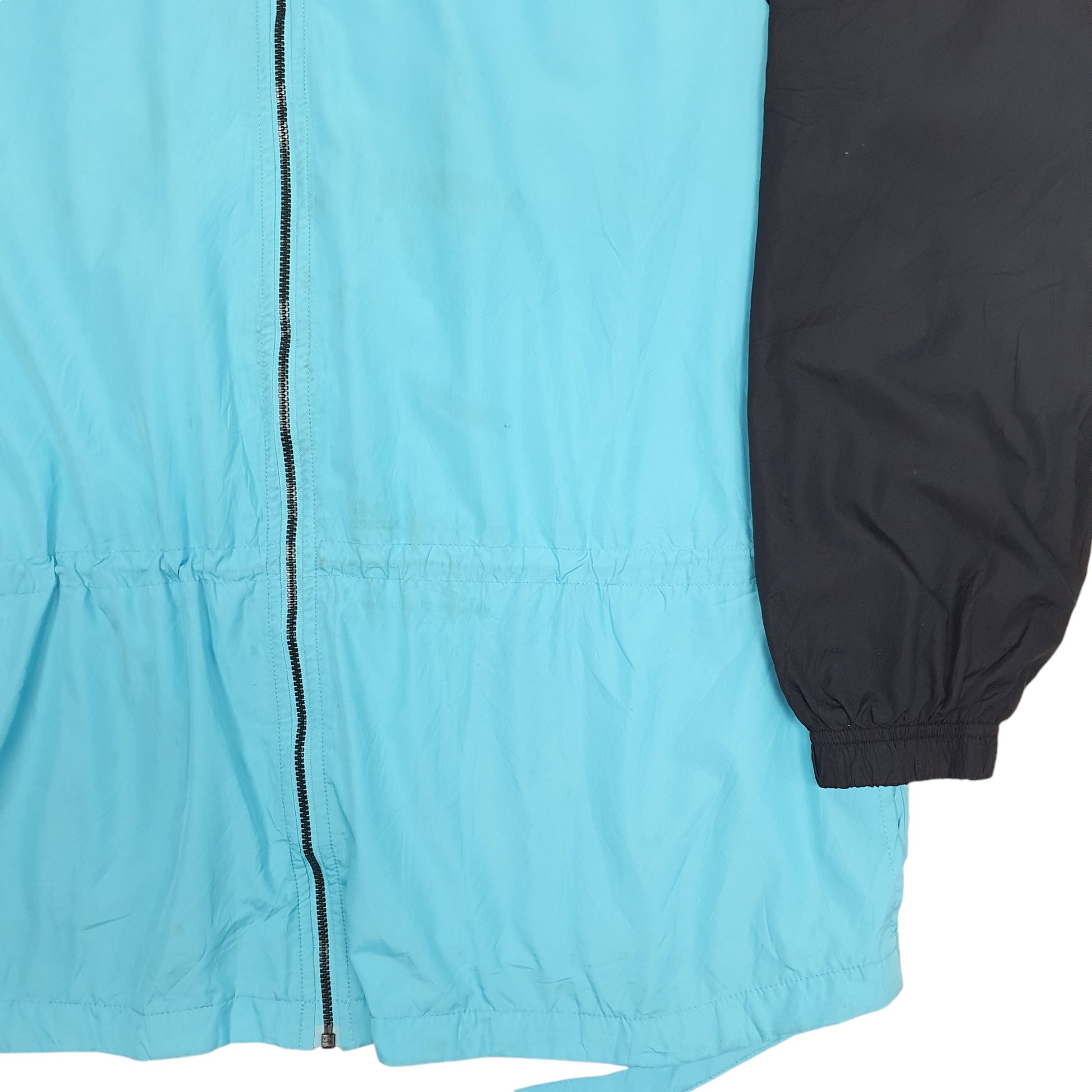 Womens Blue Nike Vintage 2000s Hooded  Coat