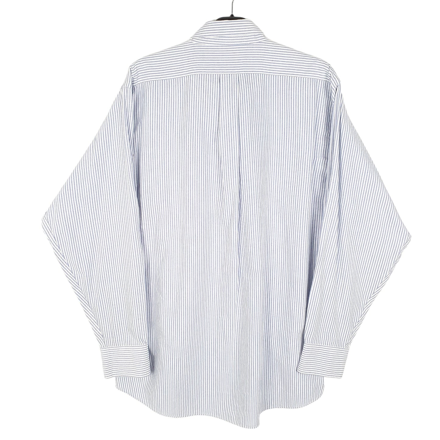 Mens White Chaps Oxford Long Sleeve Shirt