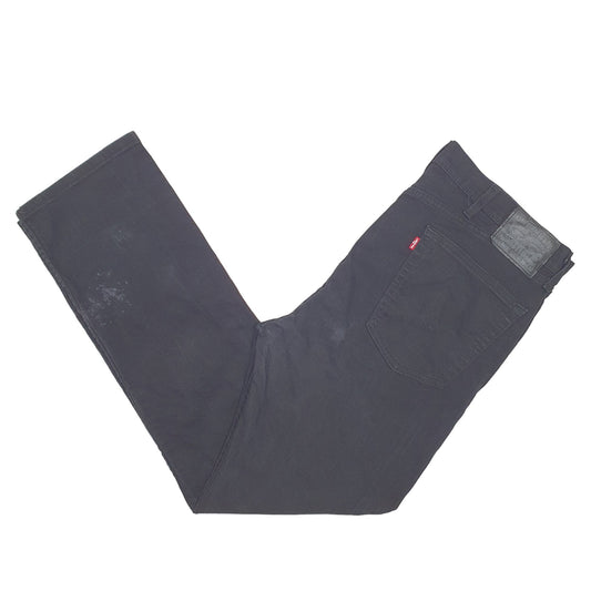 Mens Black Levis  505 JeansW38 L32