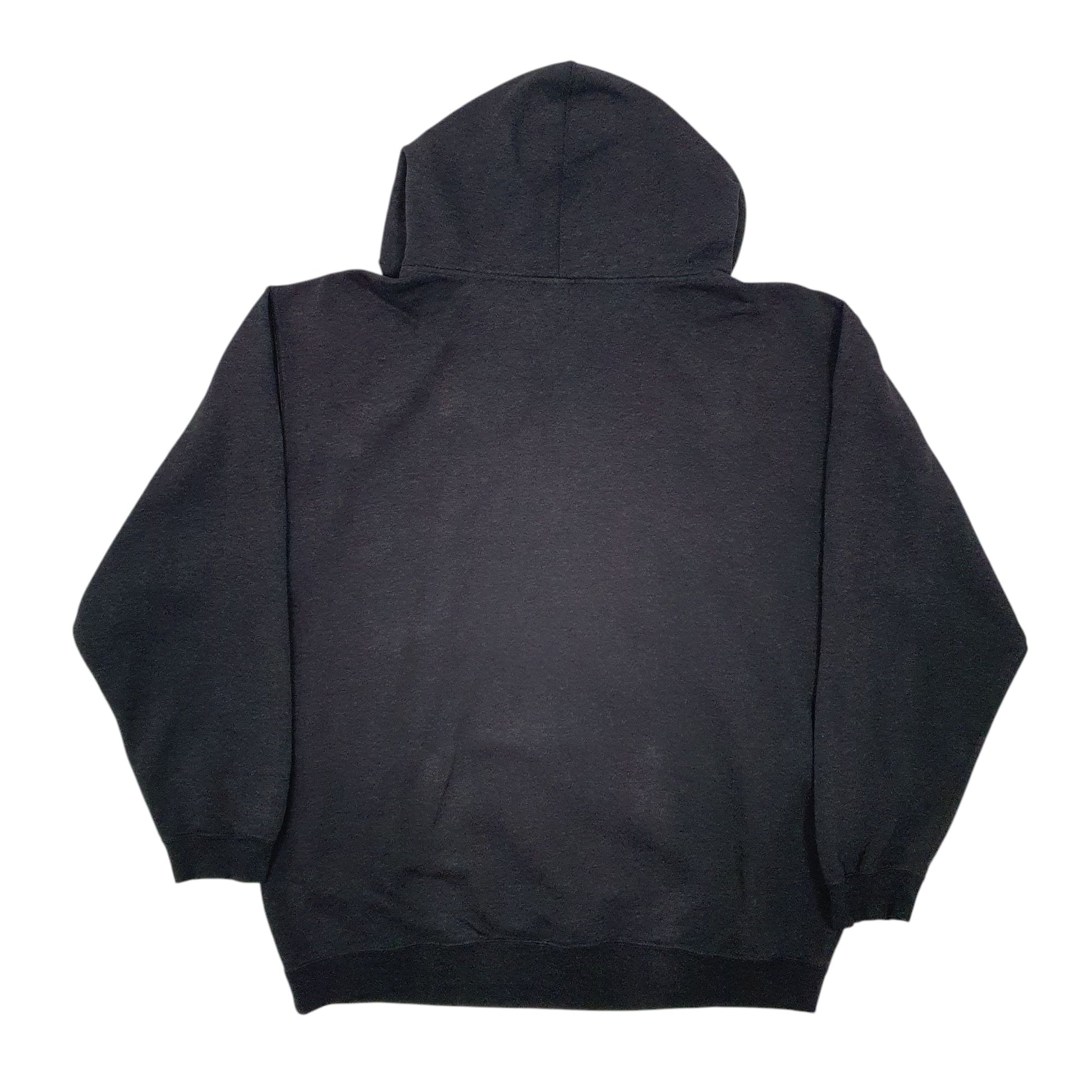 Mens Black Airwalk Spellout Hoodie Jumper