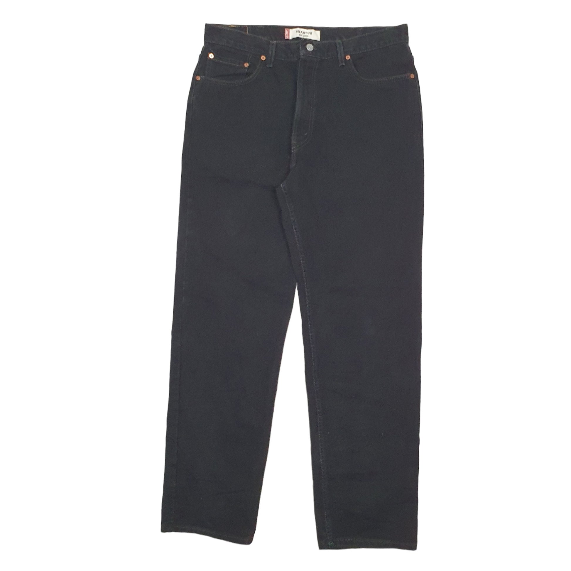 Mens Black Levis  550 JeansW38 L34