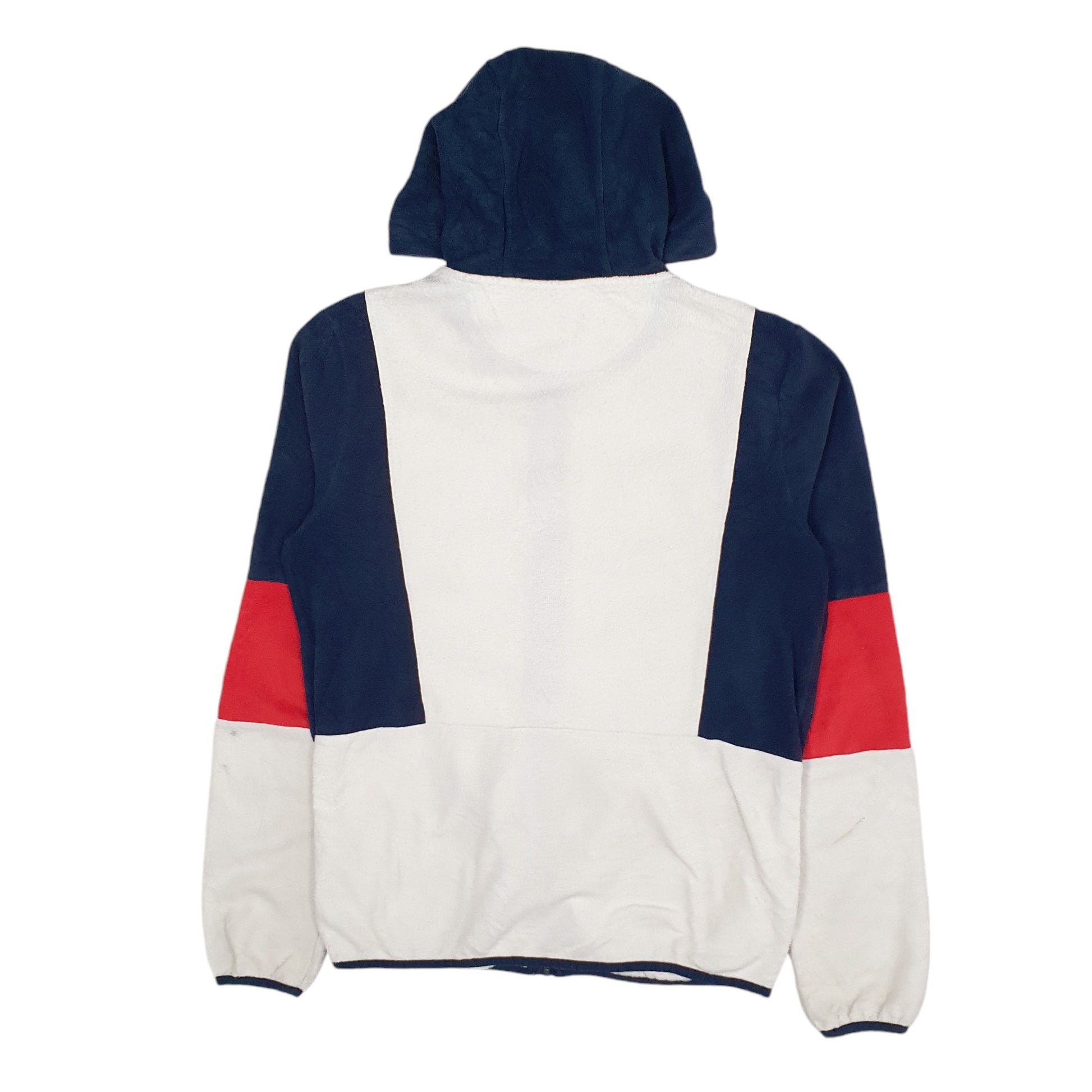 Mens White Ellesse Hoodie Full Zip Jumper