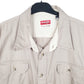 Mens Beige Wrangler  Short Sleeve Shirt