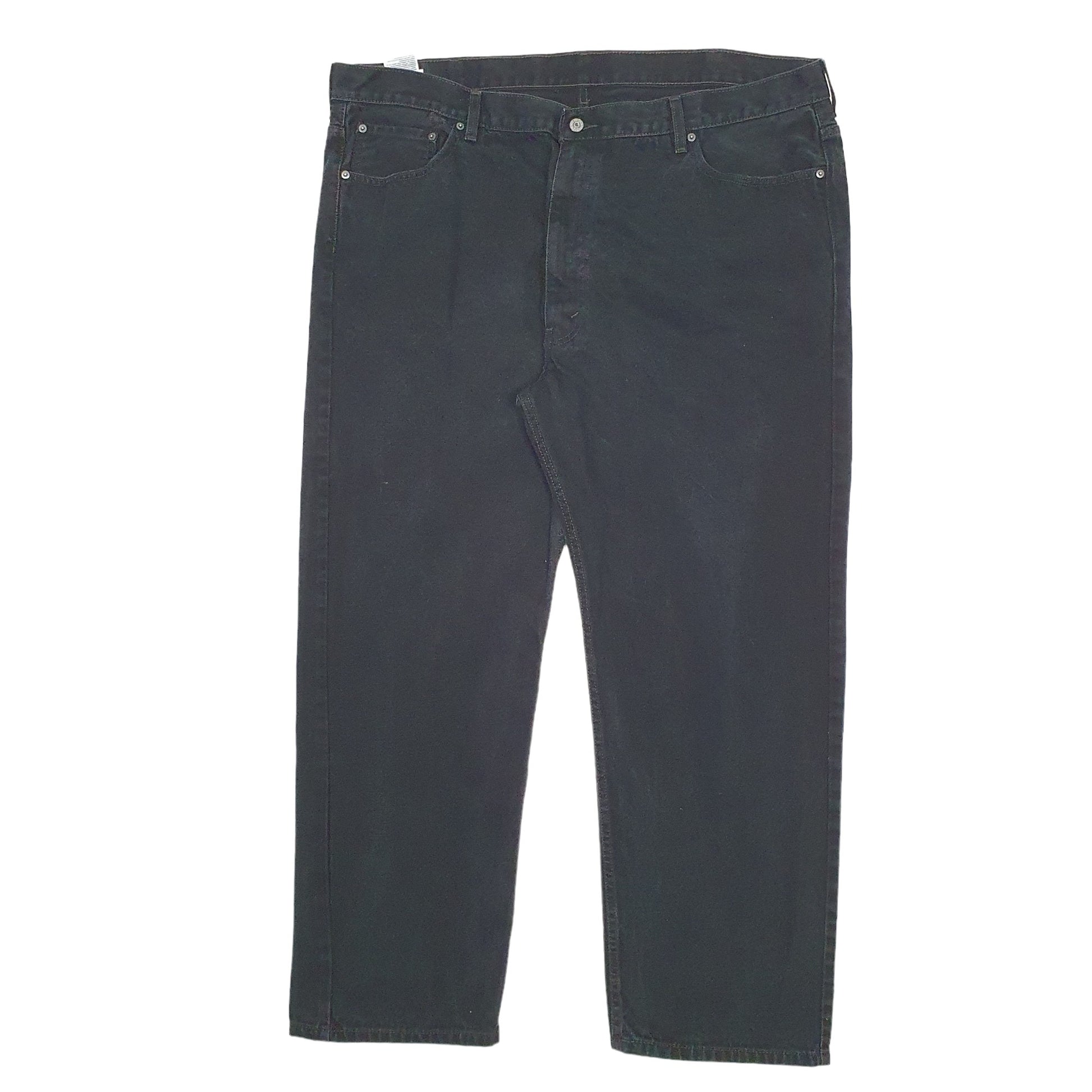 Mens Black Levis  505 JeansW48 L32