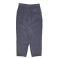 Womens Navy Eddie Bauer Pleated Cords Corduroy Trousers