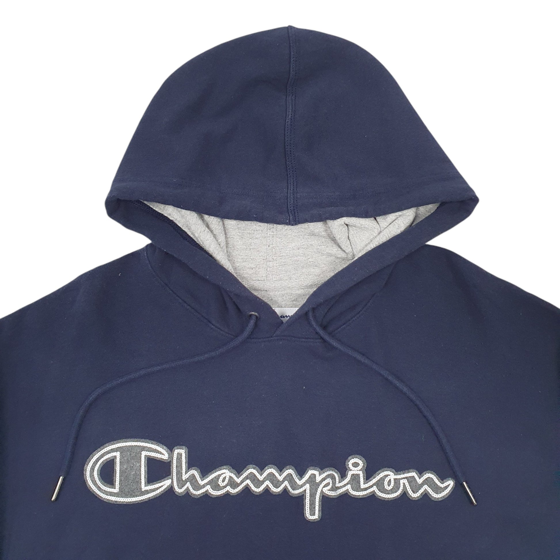 Mens Navy Champion Champion Hoodie Jumper
