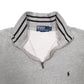 Womens Grey Ralph Lauren  Quarter Zip Jumper