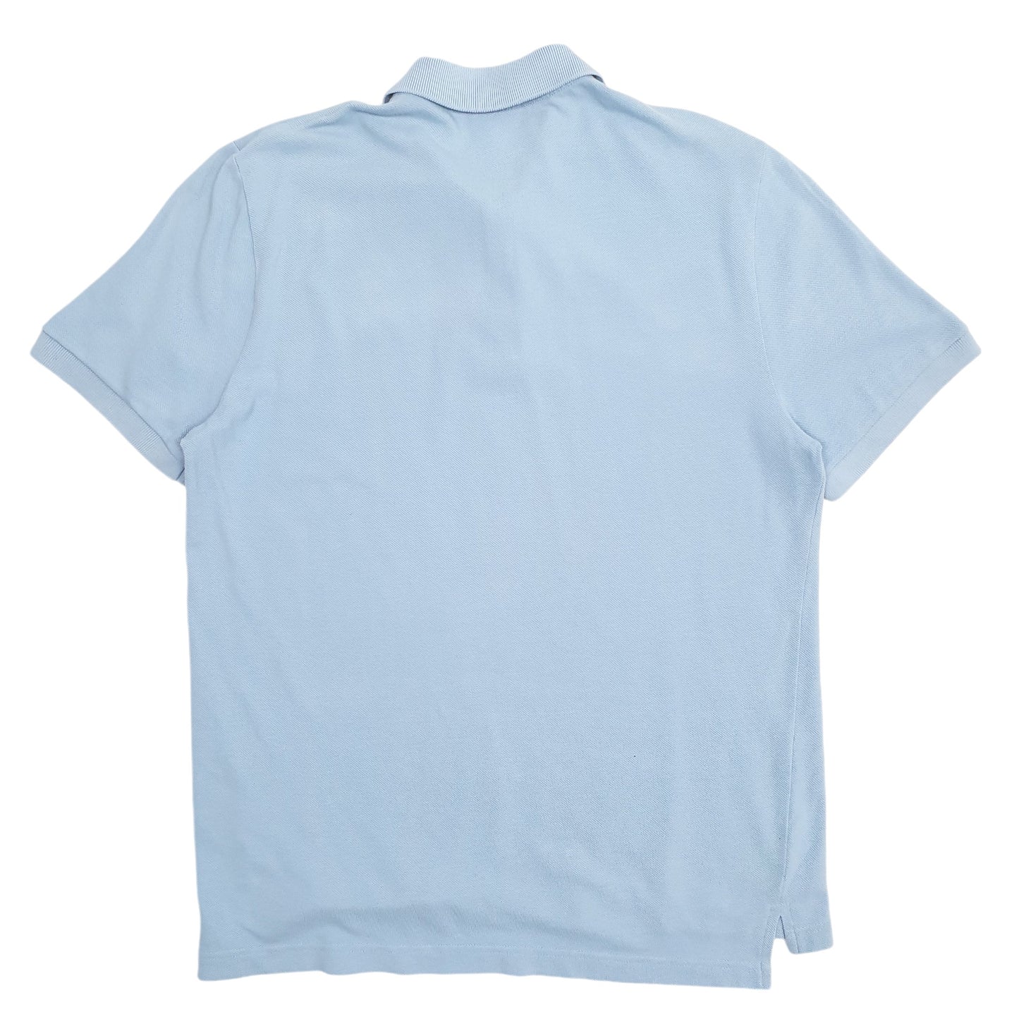 Mens Blue Lacoste Live Short Sleeve Polo Shirt