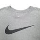 Mens Grey Nike Swoosh Short Sleeve T Shirt