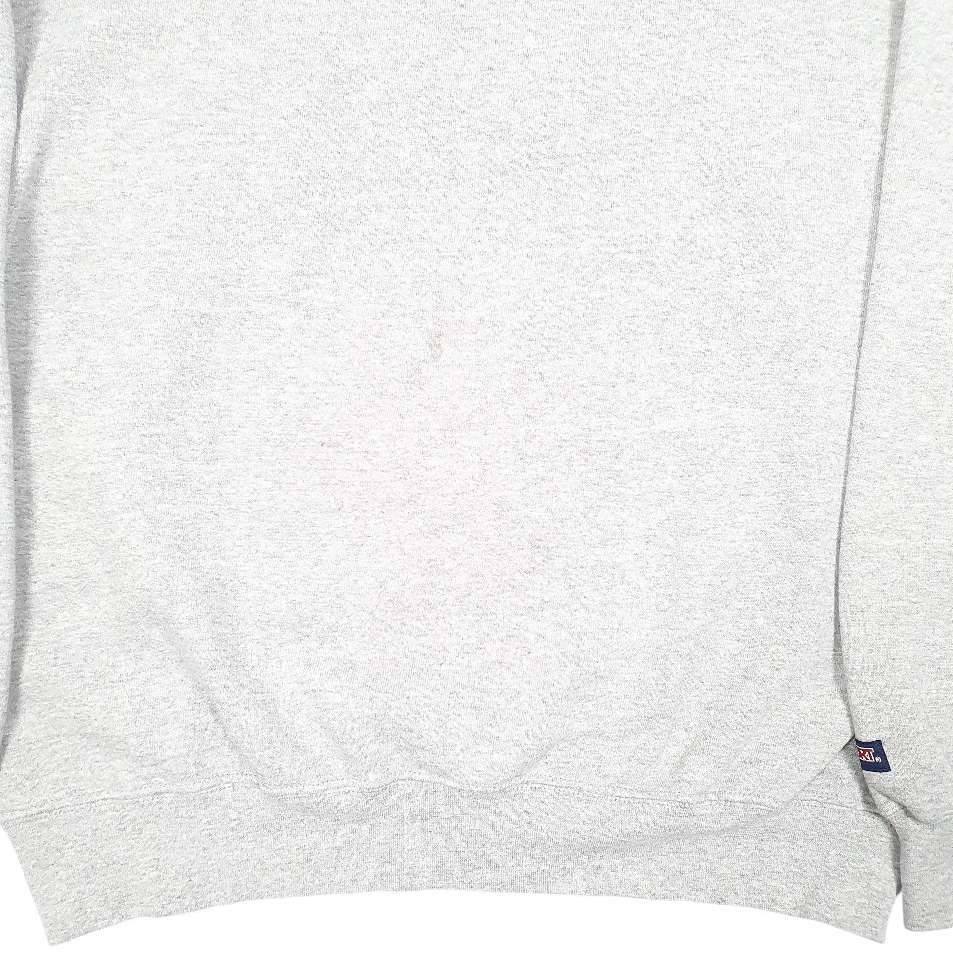 Mens Grey Jansport Vintage Niagra University NU Purple Eagles USA Crewneck Jumper