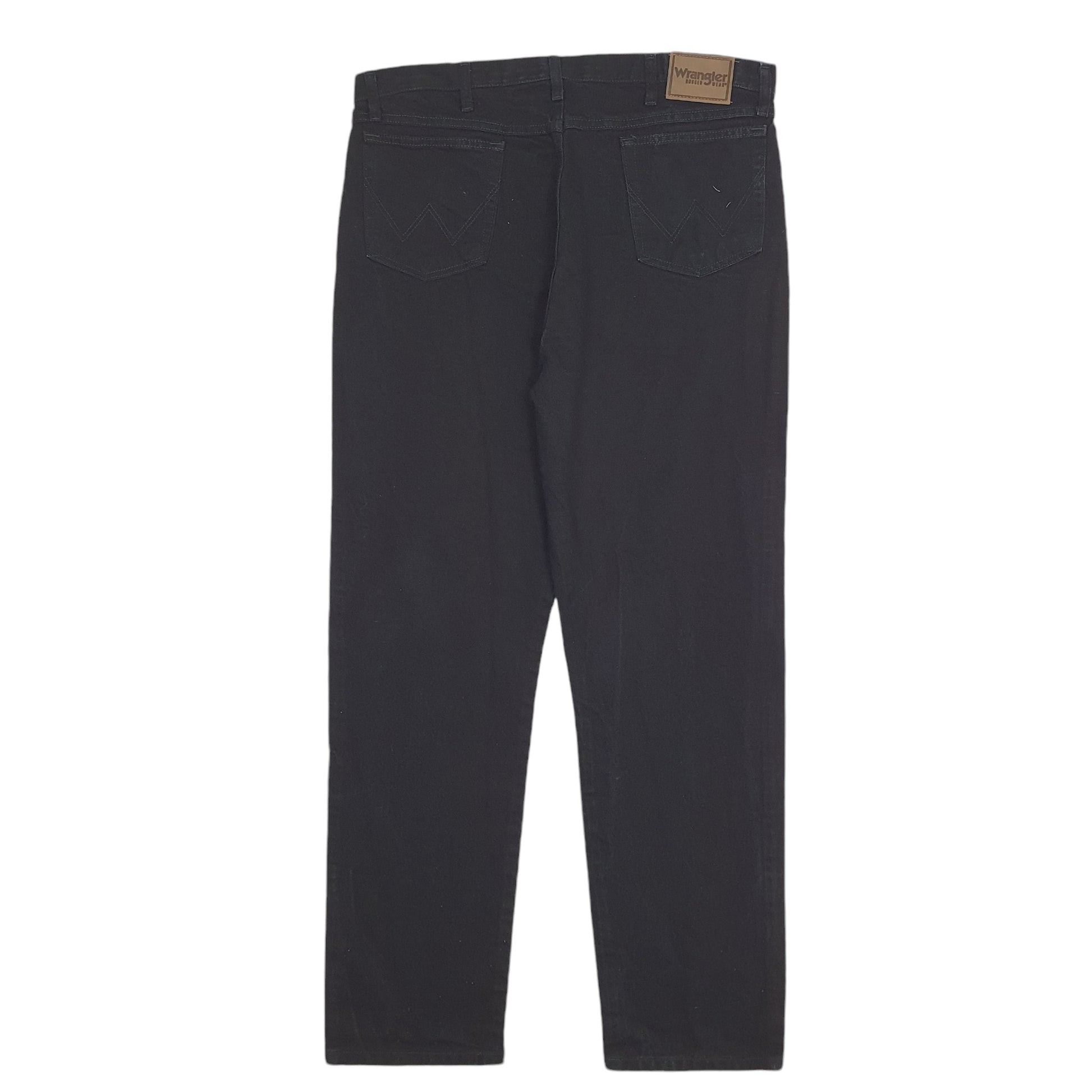 Mens Black Wrangler  Regular JeansW40 L34