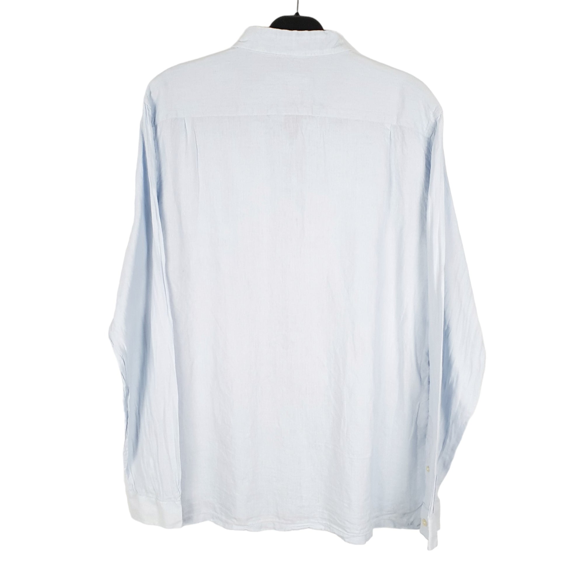 Mens Blue Lacoste  Long Sleeve Shirt