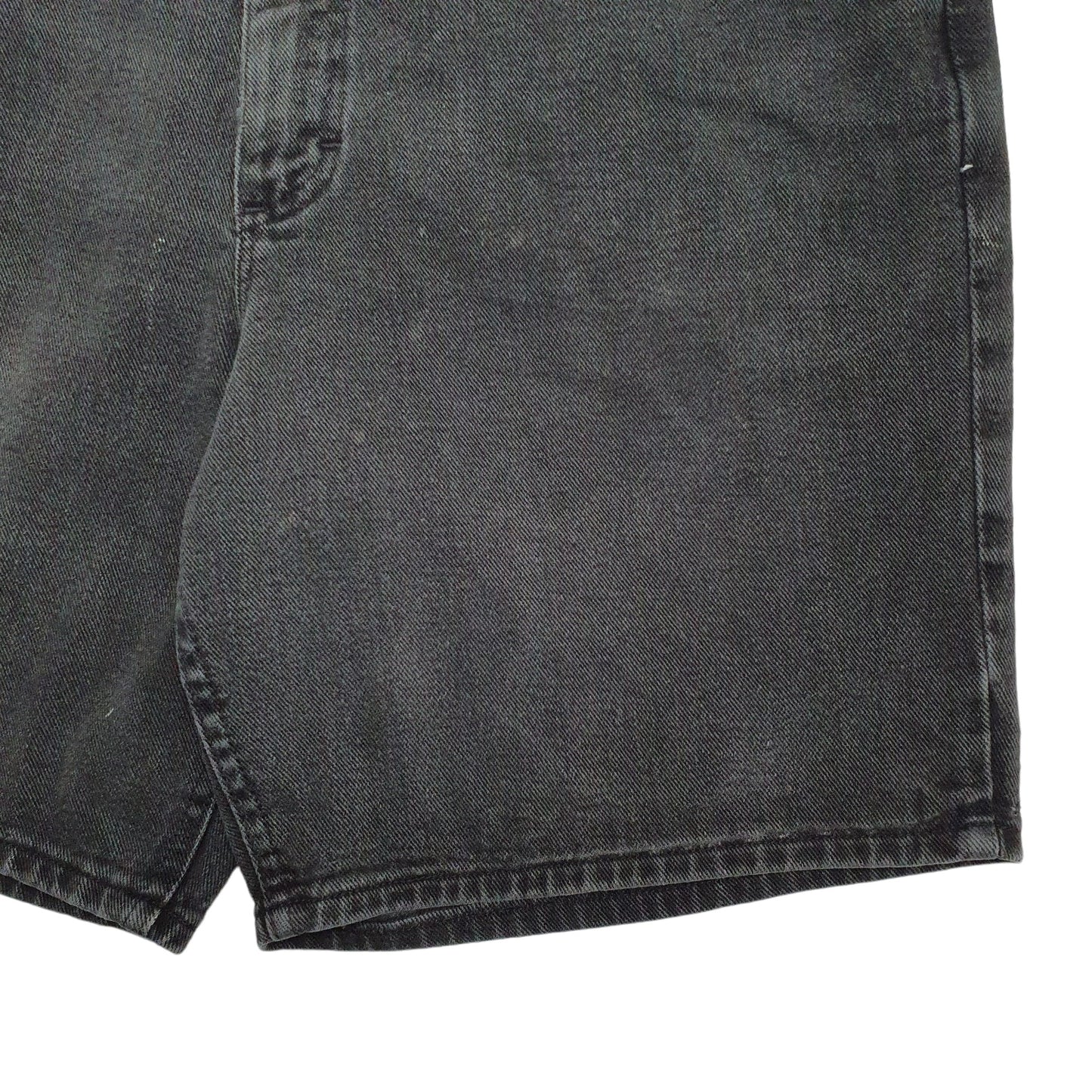 Mens Black Lee  Denim Shorts