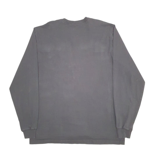 Mens Black Carhartt  Long Sleeve T Shirt