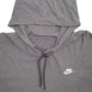 Mens Grey Nike  Hoodie Jumper