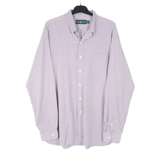 Mens Purple Ralph Lauren  Long Sleeve Shirt