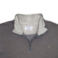 Mens Grey Champion  Quarter Zip Jumper