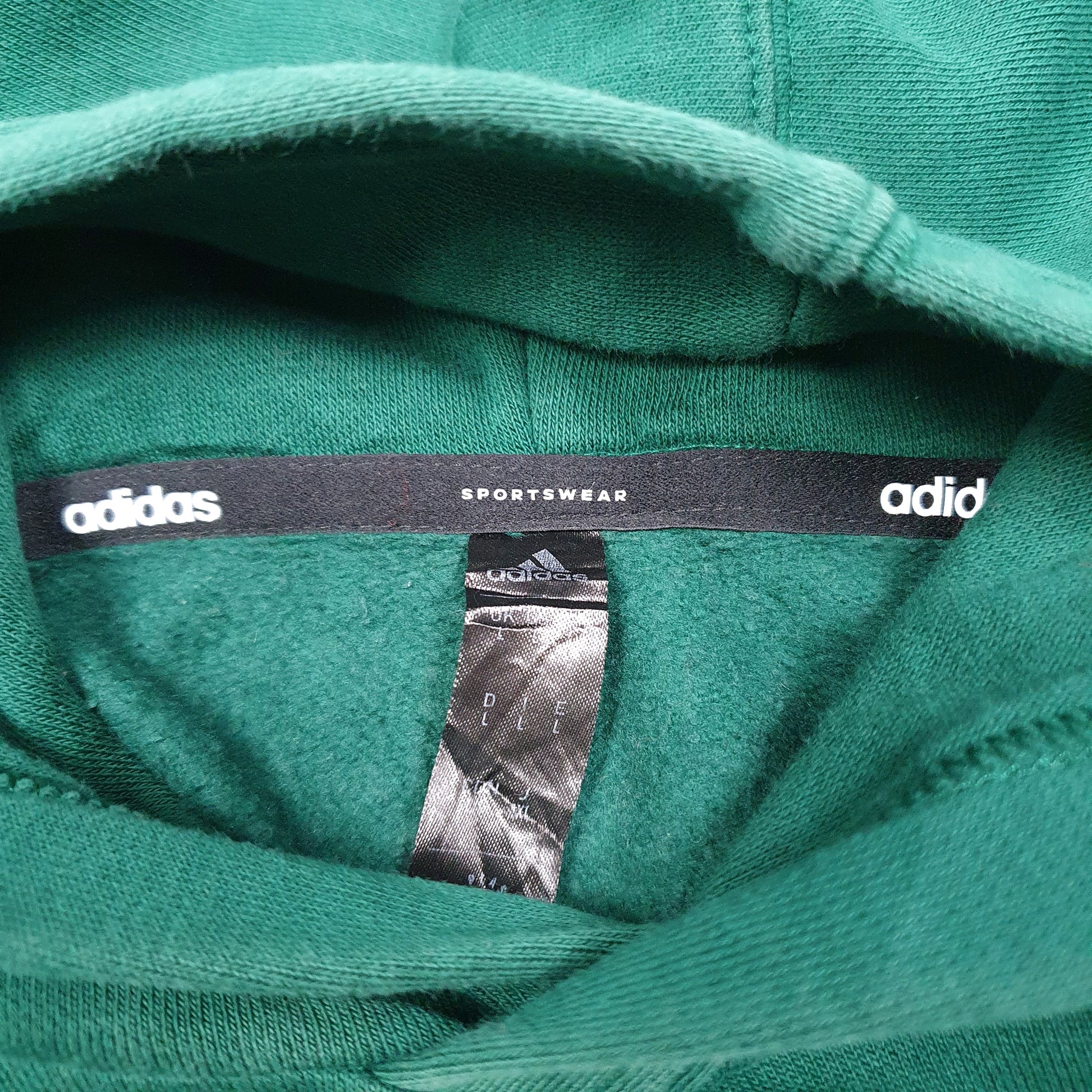 Mens Green Adidas  Hoodie Jumper