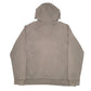 Mens Khaki Eddie Bauer Hoodie Heavy Thick Full Zip Jumper