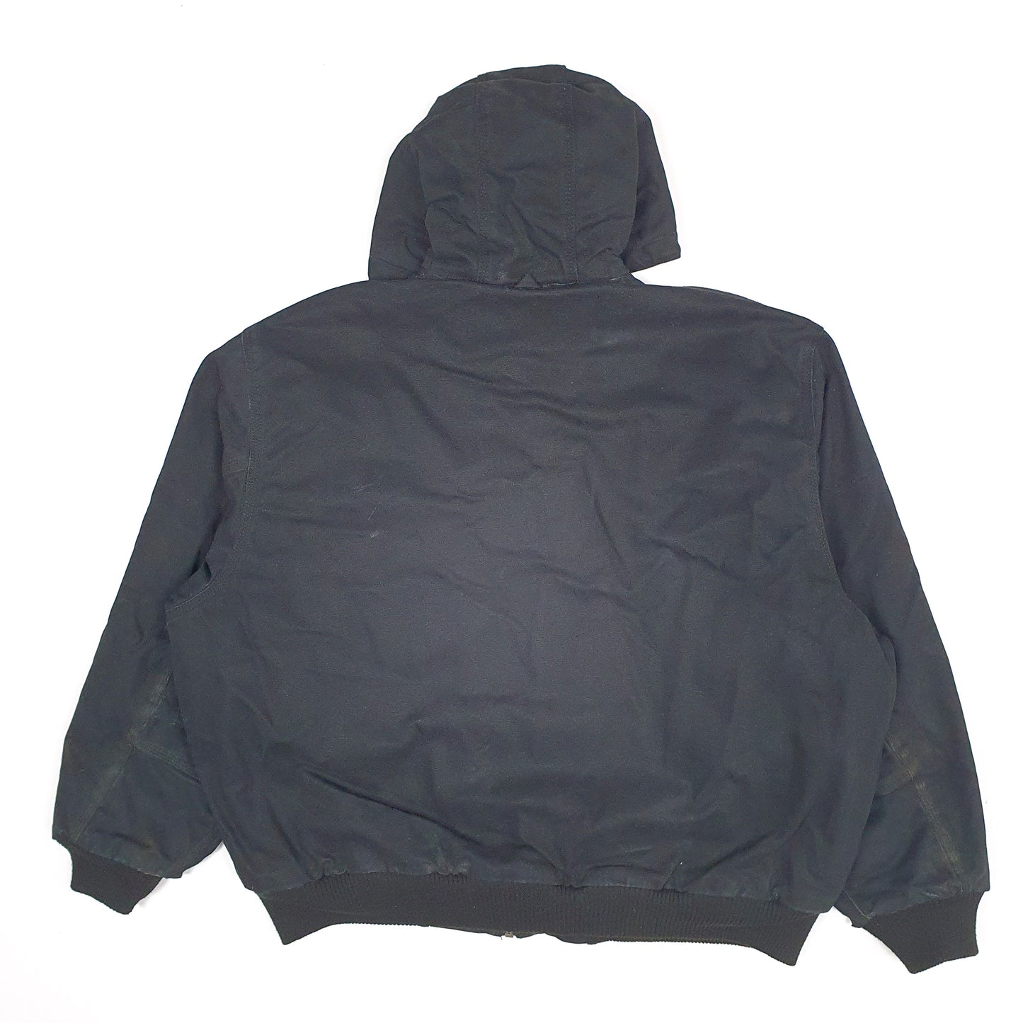 Mens Black Big Smith Chore Active Hoodie  Coat