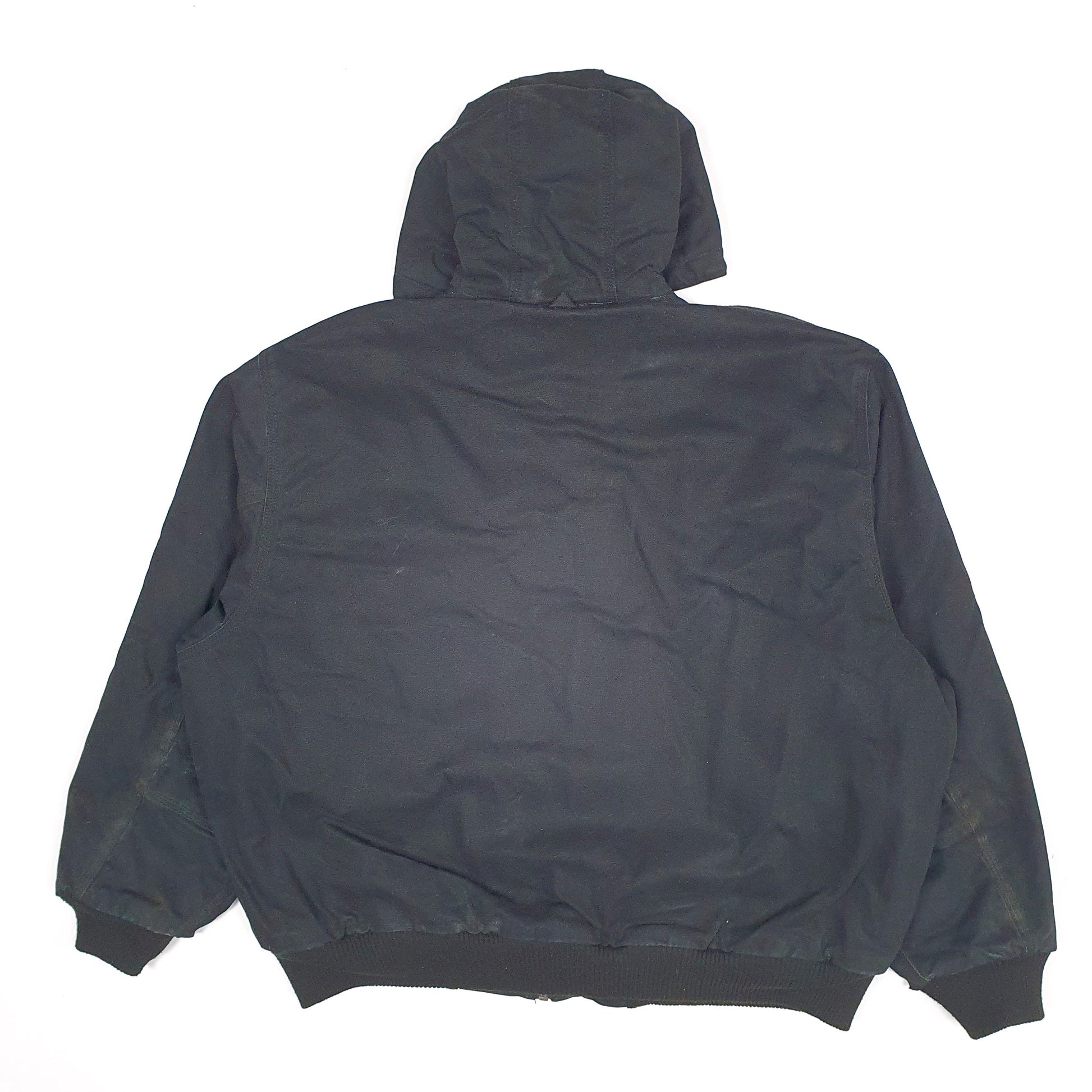 Mens Black Big Smith Chore Active Hoodie  Coat