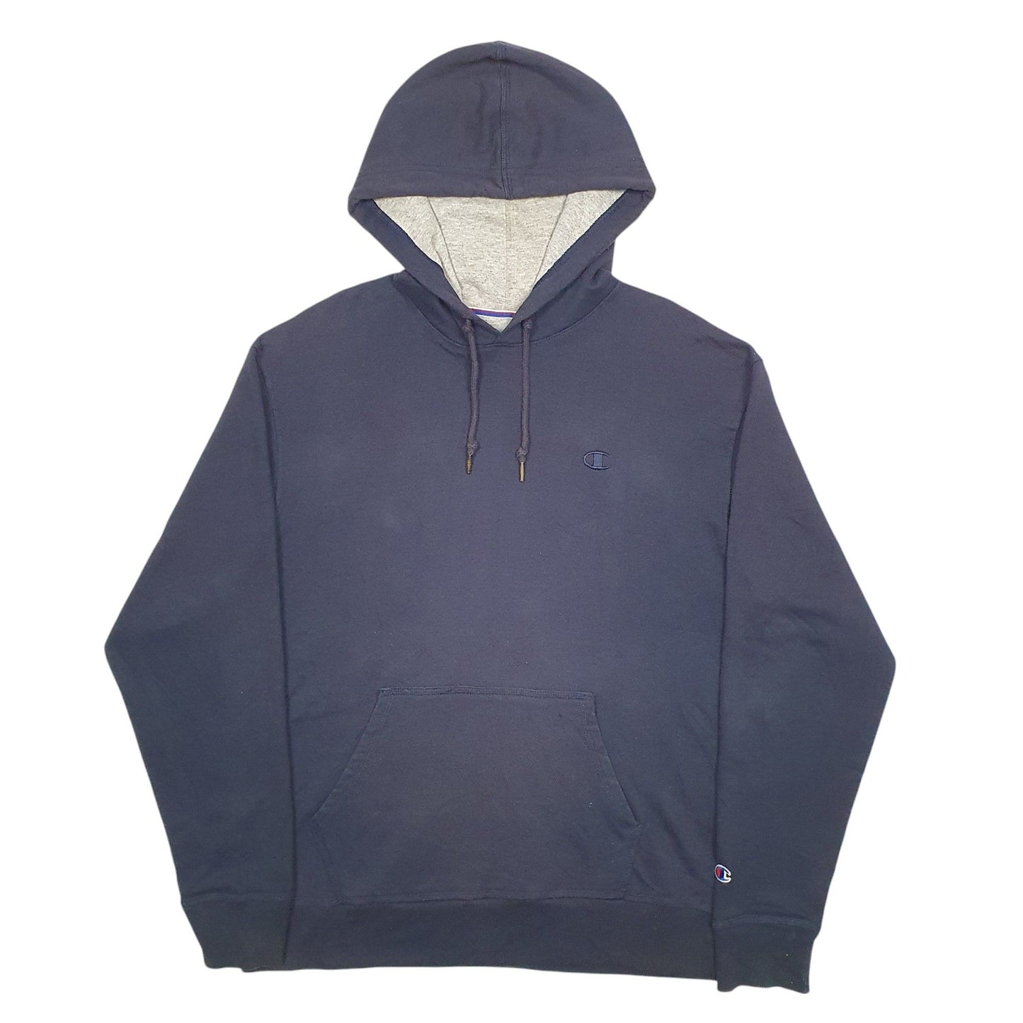 Mens Navy Champion  Hoodie Jumper