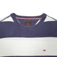 Mens Navy Tommy Hilfiger Knit Stripe Crewneck Jumper