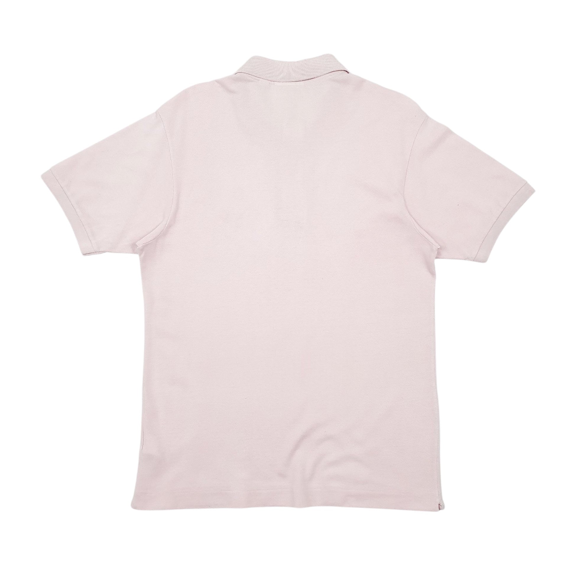 Mens Pink Lacoste  Short Sleeve Polo Shirt
